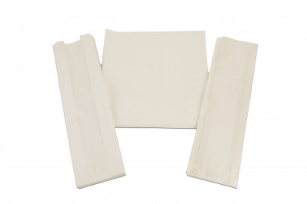 White Film Front Sulphite Back Bags