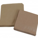 8.5" x 8.5" (215 x 215mm) Brown Kraft Strung Bags - 201243S