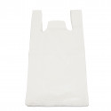 12" x 18" x 23" (300 x 455 x 585mm) White Vest Carrier Bags - 403102