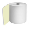 76mm 2ply 12.7mm Core White/Yellow Rolls Boxed 20s - TRD056